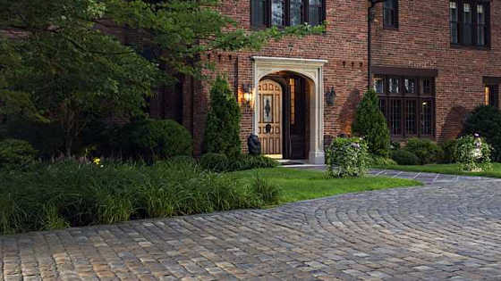 Paver Driveway at Arlington, VA Home