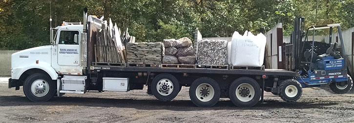 Stone, Sand, Gravel, Soil, Mulch Delivery Northern Virginia