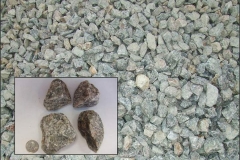 (#3 Bluestone ) 2\" to 3” Crushed Bluestone commonly used in construction entrances and drainage applications.
