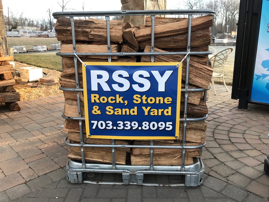 Order Our Seasoned Firewood Today! Rock Stone and Sand Yard