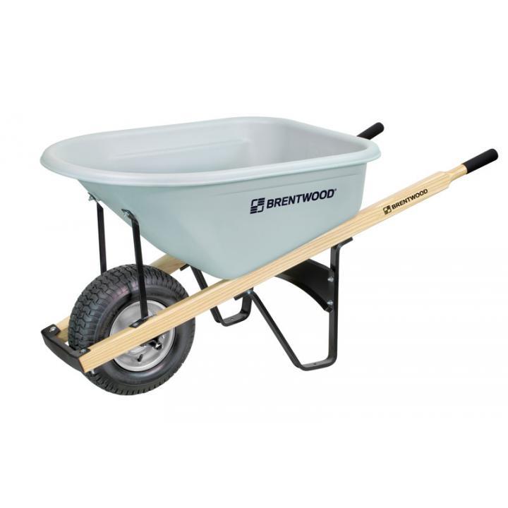 Brentwood HeavyDuty Wheelbarrows and Other Landscape Accessories Rock Stone and Sand Yard